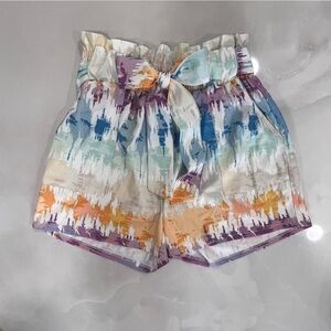 Grace Karin Multicolor High Waist Women Shorts